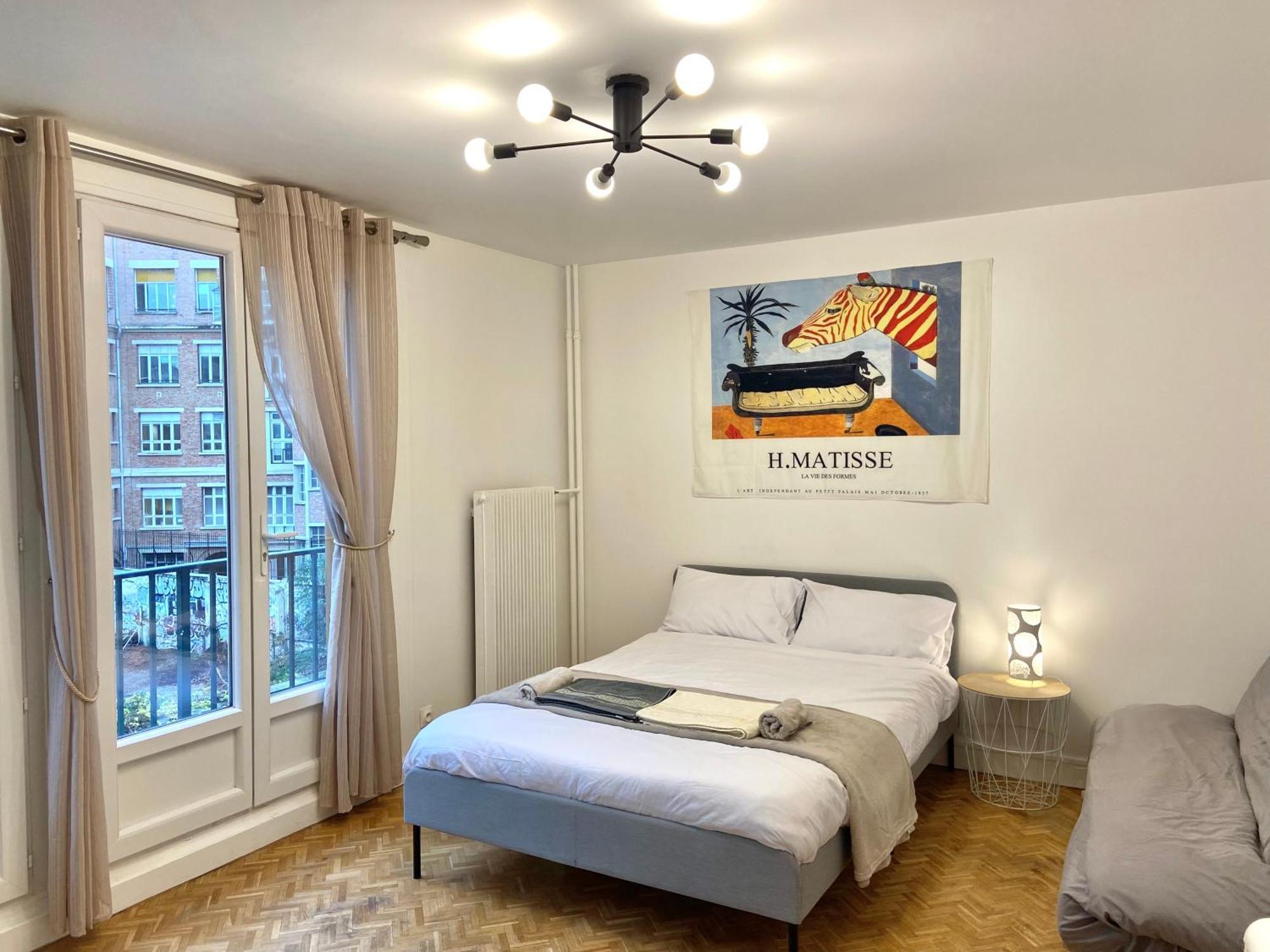 Apartmán Paris: Agreable Chambre D'Un Grand Artiste Exteriér fotografie